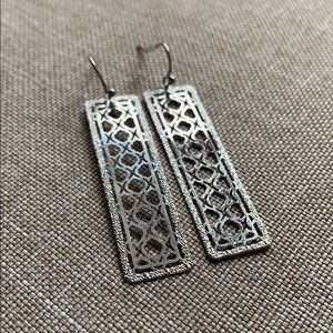 Cute sliver earrings